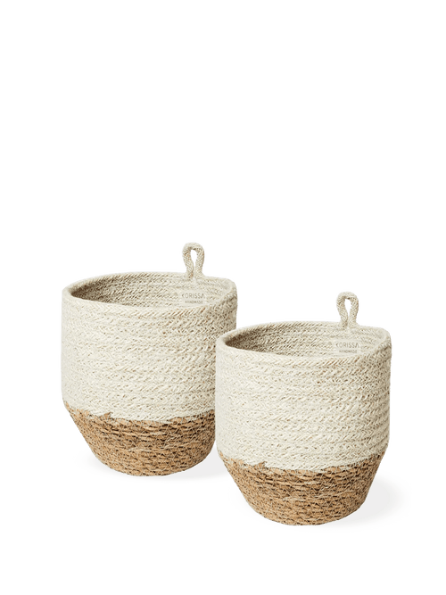 Amari Loop Bin - Natural - Qu!rk Boutique
