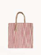 Nadi Jute Tote Bag - Red - Qu!rk Boutique