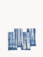 Tie Dye Cotton Napkin - Indigo Blue (Set of 4) - Qu!rk Boutique