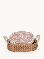 Bread Warmer & Basket - Bird Oval - Qu!rk Boutique