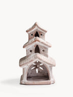 📦 Terracotta Tea Light Candle Holder - House - Qu!rk Boutique