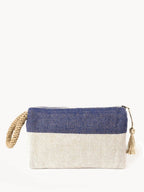 Block A Clutch - Blue - Qu!rk Boutique