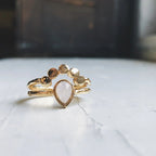 Moondrop Moonstone Ring - Qu!rk Boutique