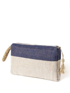 Block A Clutch - Blue - Qu!rk Boutique
