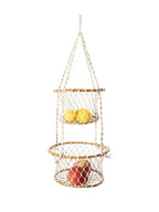 Jhuri Double Hanging Basket - Qu!rk Boutique