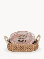 Bread Warmer & Basket - Mom Oval - Qu!rk Boutique