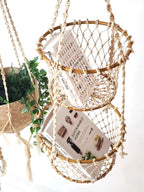Jhuri Double Hanging Basket - Qu!rk Boutique