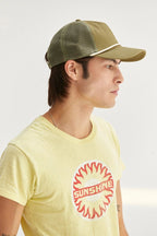 Brushed Cotton Rope Trucker Hat - Qu!rk Boutique