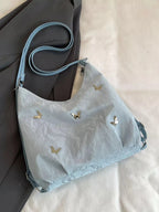 Butterfly Lightweight Shoulder Bag - Qu!rk Boutique