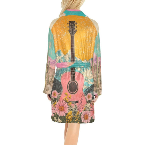 Baha Ranch Retro Pop Western Bath Robe - Qu!rk Boutique