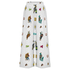 Baha Ranch The Last Roundup Rodeo High Waisted Wide Leg Pants - Qu!rk Boutique