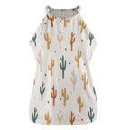 Baha Ranch Cactus Western Tank Top - Qu!rk Boutique