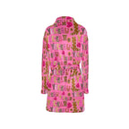 Pink Yeehaw Women's Western Bath Robe - Qu!rk Boutique