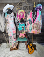 Baha Ranch Retro Pop Western Pop Cowgirl Blazer - Qu!rk Boutique