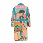 Baha Ranch Retro Pop Western Men's Robe - Qu!rk Boutique