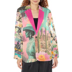 Baha Ranch Retro Pop Western Pop Cowgirl Blazer - Qu!rk Boutique