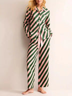 Classic Stripe Lounge Set - Qu!rk Boutique
