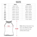 Baha Ranch Black White Desert Tank Top - Qu!rk Boutique