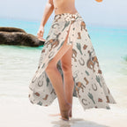 Baha Ranch Rodeo Cowboy Beach Coverup Skirt - Qu!rk Boutique