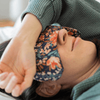 Eye Mask + Neck Wrap Bundle - Pom Blossom - Qu!rk Boutique