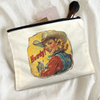Howdy Cosmetic Bag Pack of 5 Made in America - Qu!rk Boutique