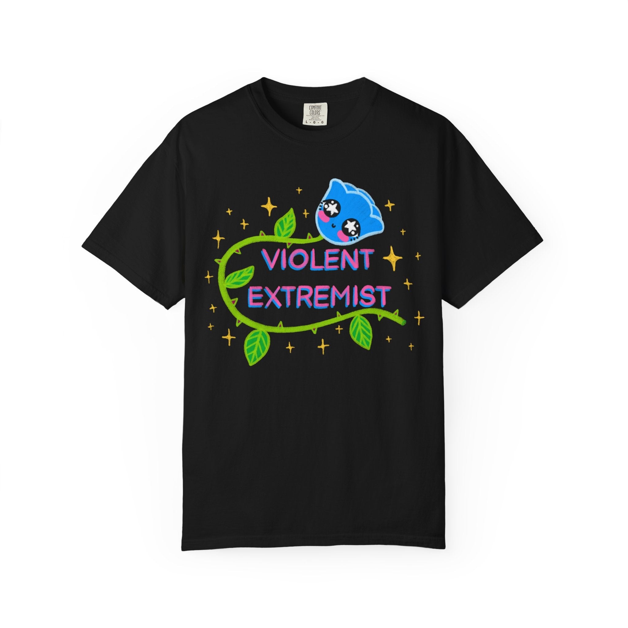Trans Blue Rose Tee