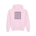 Girls Lavender Cowgirl Hooded Sweatshirt