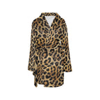 Baha Ranch Retro Pop Western Leopard Cowgirl Robe - Qu!rk Boutique