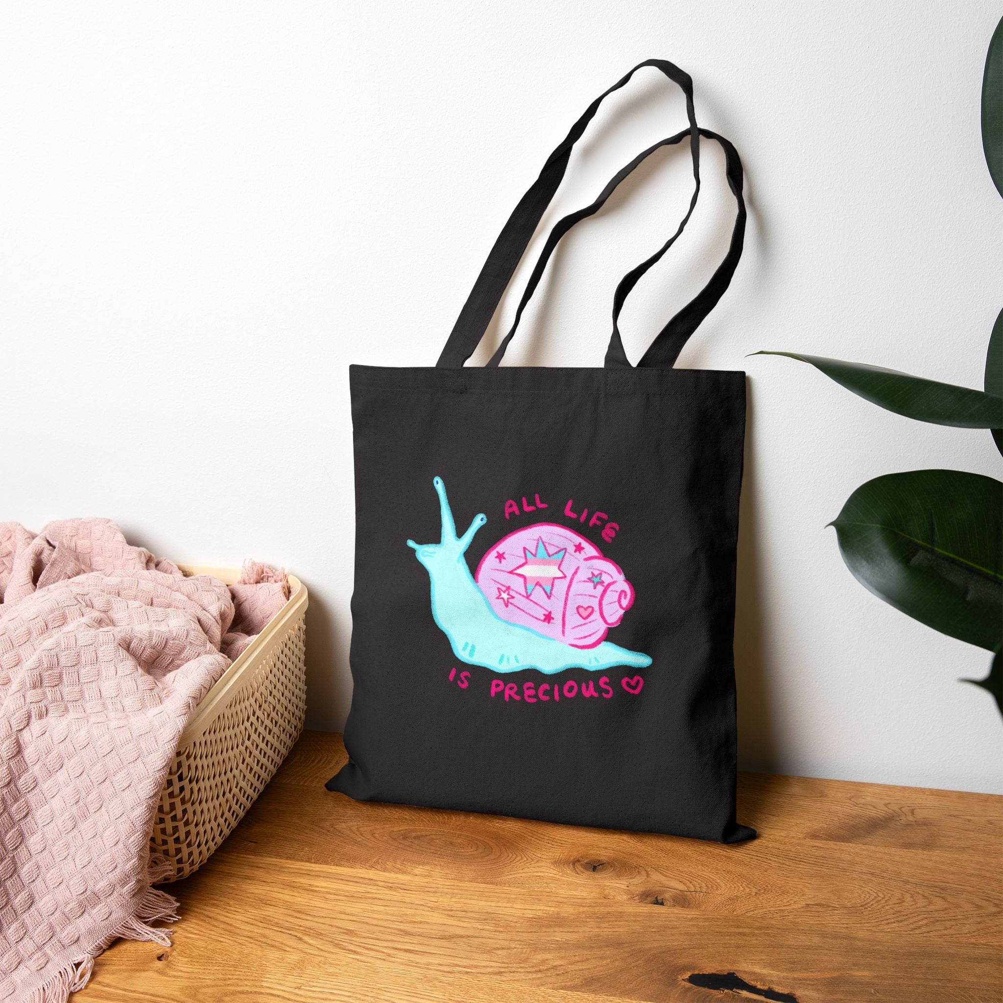 Cotton Canvas Tote Bag