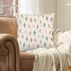 Cactus Velvety Soft Throw Pillow Case Made in America - Qu!rk Boutique
