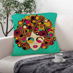 Disco Girl Pillow Case Made In America - Qu!rk Boutique