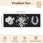 Baha Ranch Yeehaw Rhinestone Cowgirl Body Pillow Cover Made in America - Qu!rk Boutique