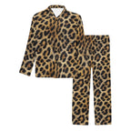 Baha Ranch Retro Pop Western Leopard Cowboy Pajamas - Qu!rk Boutique