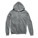 Unisex Heathered Full Zip Hood - Qu!rk Boutique