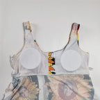 Baha Ranch Vintage Cowgirl Tankini & Boy Shorts Swim Set - Qu!rk Boutique