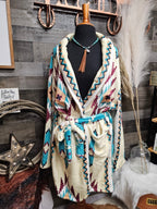 Taos Aztec Women's Bath Robe - Qu!rk Boutique