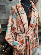 Totally Western Women's Western Bath Robe - Qu!rk Boutique