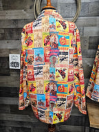 Baha Ranch Women's Vintage Rodeo Poster Blazer - Qu!rk Boutique
