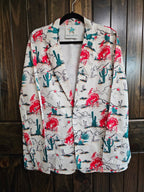 Baha Ranch Desert Rodeo Women's Western Blazer - Qu!rk Boutique