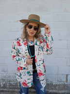 Baha Ranch Desert Rodeo Women's Western Blazer - Qu!rk Boutique