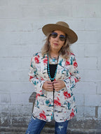 Baha Ranch Desert Rodeo Women's Western Blazer - Qu!rk Boutique