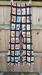 Baha Ranch Vintage Cowboy Collage Western Flare Pants - Qu!rk Boutique