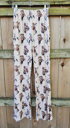 Baha Ranch Vintage Rodeo Cowgirl Flare Pants - Qu!rk Boutique