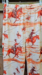 Baha Ranch Retro Western Flare Pants - Qu!rk Boutique