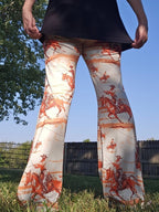 Baha Ranch Retro Western Flare Pants - Qu!rk Boutique