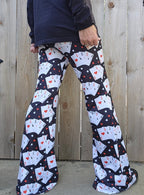 Baha Ranch Vegas Casino Gambling Flare Pants - Qu!rk Boutique