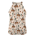 Rodeo Cowboy Western Tank Top - Qu!rk Boutique
