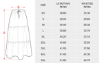 Baha Ranch Retro Pop Western Prairie Maxi Skirt - Qu!rk Boutique