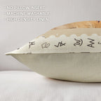 Baha Ranch Vintage Rodeo Stamp Throw Pillow Made in America - Qu!rk Boutique