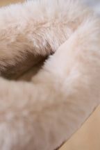 💙 Faux Fur Round Toe Platform Slippers - Qu!rk Boutique